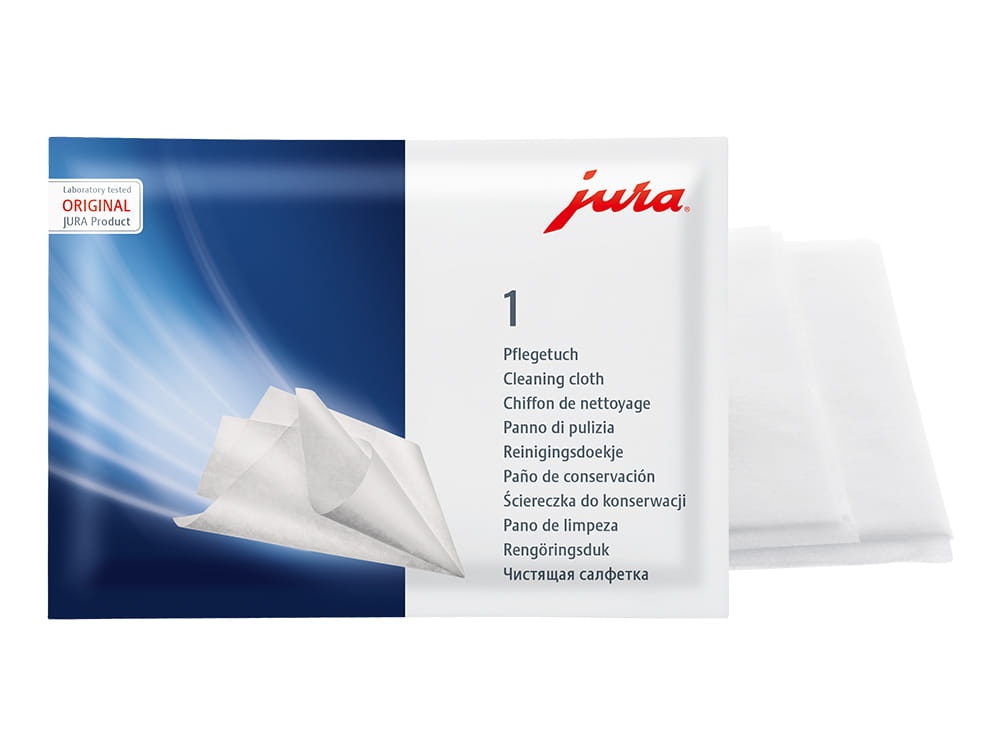 JURA Pflegetücher 1 Pack à 5 Stück, Produktansicht