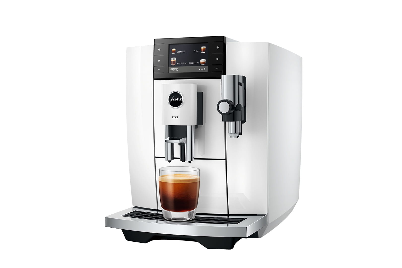 JURA E8 Piano White (SD), Produktansicht