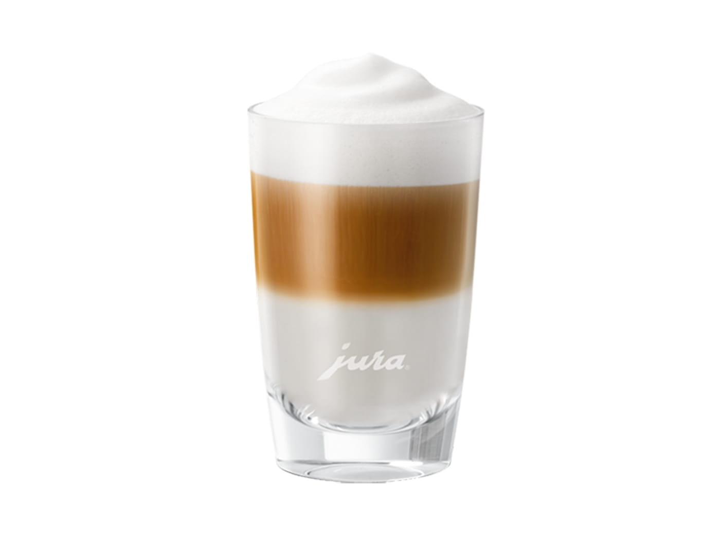 JURA Latte-macchiato-Glas 2er-Set Niedrig, Produktansicht