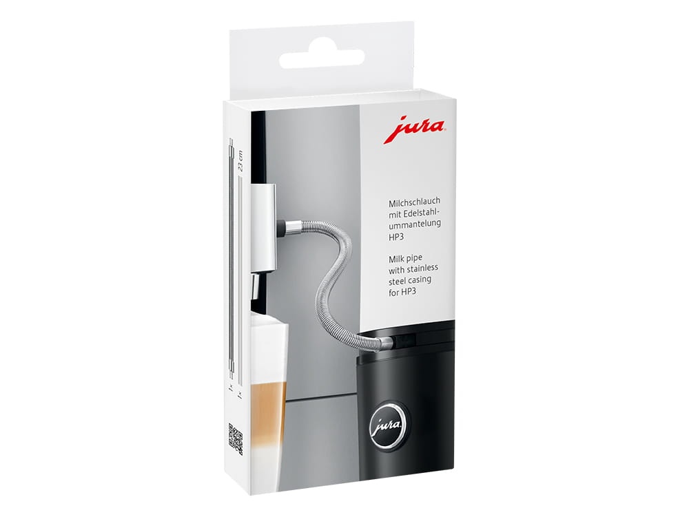 JURA Milchschlauch mit Edelstahlummantelung HP3, Produktansicht